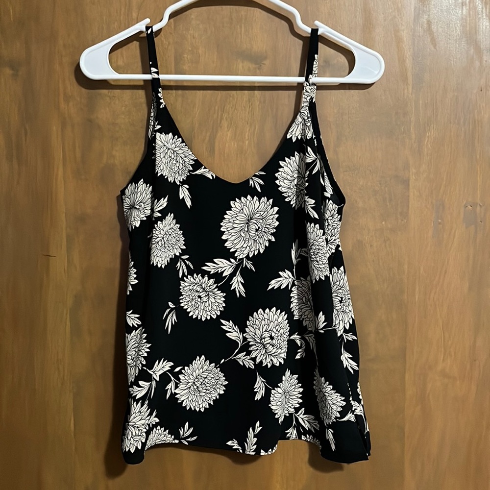 Dressy Floral Tank Top